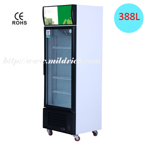 MLG-288F/388F  Fan Cooling Vertical Beverage Showcase