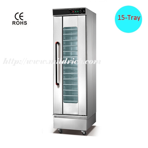 MX-15C 15-Tray Electric Stainless Steel Proofer/Fermentation Cabinet