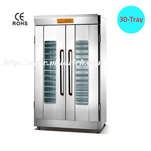 MX-30C 30-Tray Electric Stainless Steel Proofer/Fermentation Cabinet