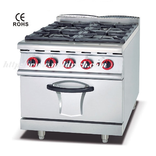 Gas Range With 4-Burner with Gas Oven 700  MA-905G-AB