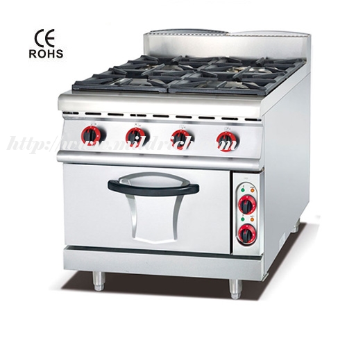 Gas Range with 4-Burner with Electric Oven 900/700  MA-905G-A