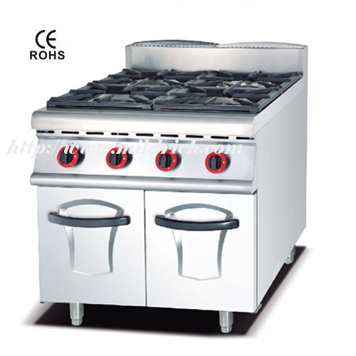 Gas Range with 4-Burner with Cabinet 900/700  MA-905G