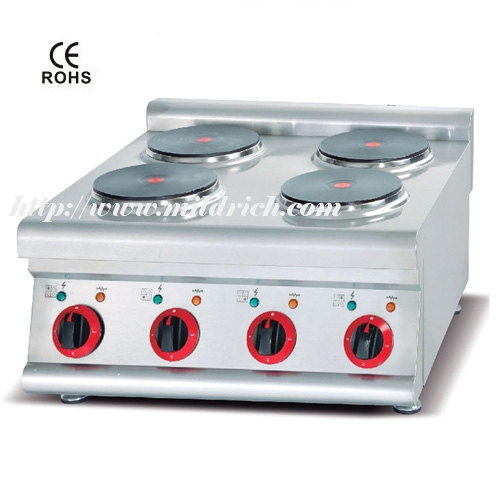 MB-611 Counter Top Electric 4-Hot Plate Cooker