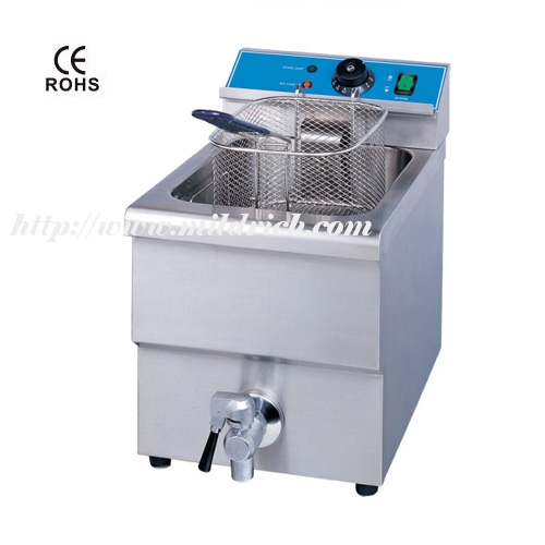 12L 1-Tank 1-Basket Electric Fryer MEF-12L