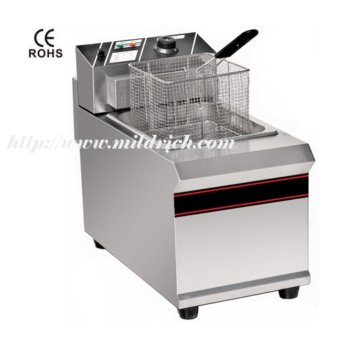 8L 1-Tank 1-Basket Electric Fryer MEF-901