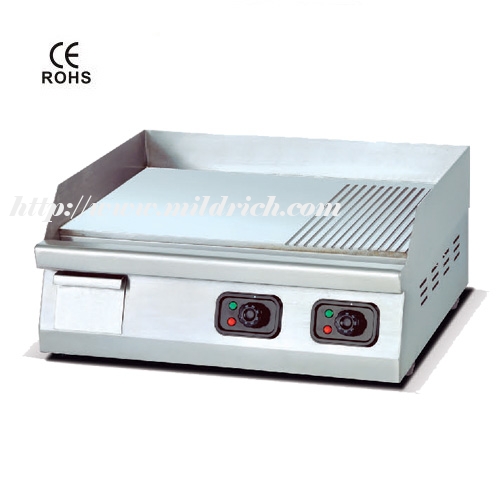 Counter Top 1/3 Grooved 2/3 FLat Electric Griddle MV-600F