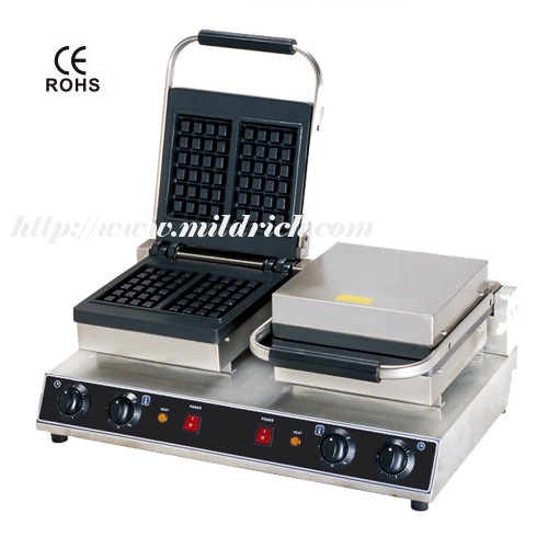 Electric 2-Plate Waffle Baker MM-2S