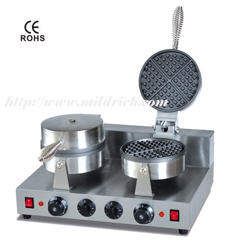 Electric 2-Plate Waffle Maker MM-2F