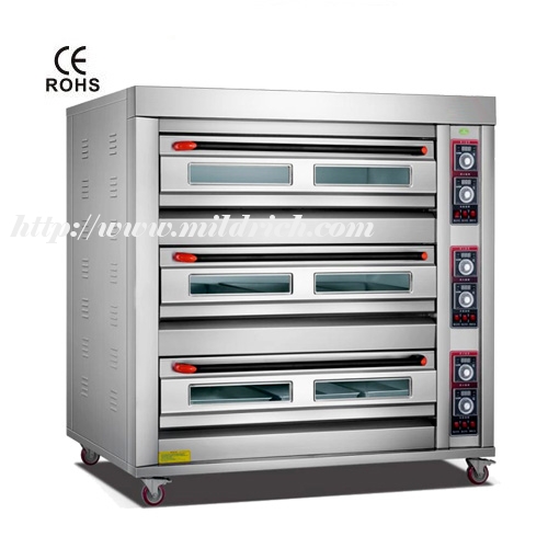 3-layer 9-tray Electric Bakery Oven with trays YCD-3-9D